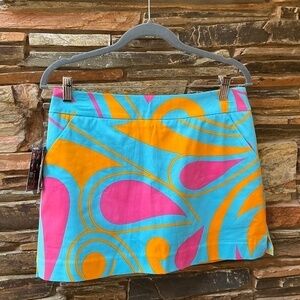 LoudMouth Key West Golf Skort (6) NWT